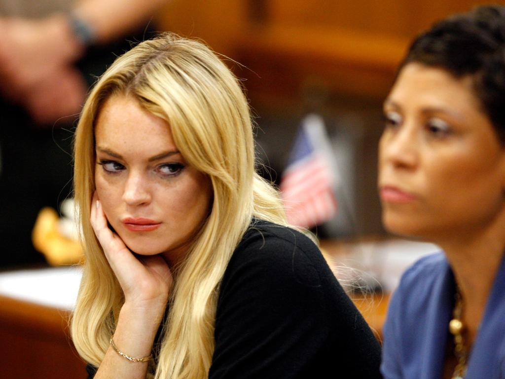 Lindsay Lohan is no stranger to drama, landing herself in court multiple times over the past few years. Picture:  EPA/David McNew