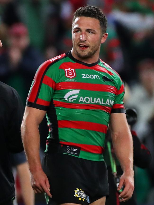 Sam Burgess was the unrivalled golden boy of the NRL. Picture: Getty Images