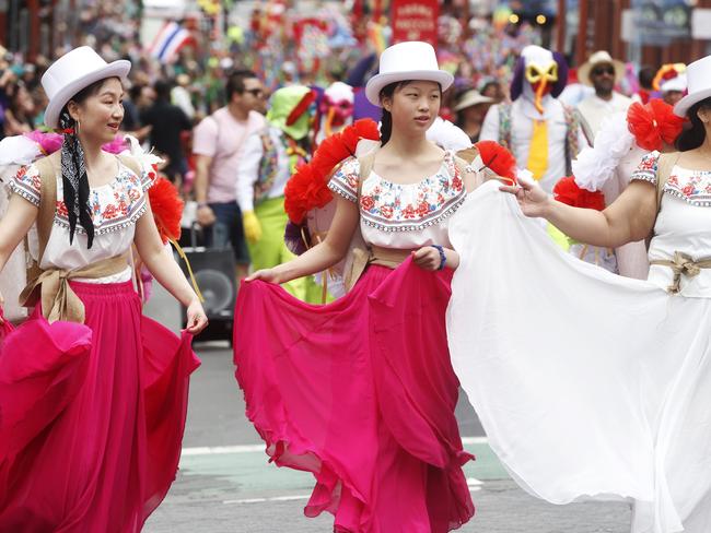 Hobart Christmas Pageant 2024. Picture: Nikki Davis-Jones