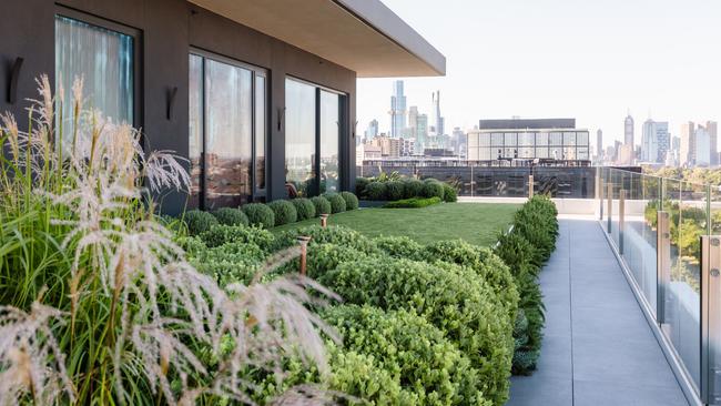 Looking out over the city. Picture: Erik Holt