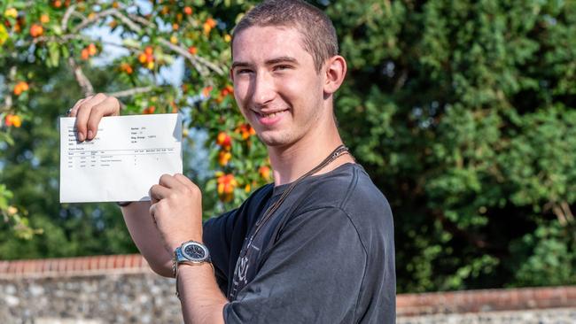 The British government initially decided to scrap exams and let teachers predict what grades they would have got based on previous work. Picture: Andrew Hasson/Getty