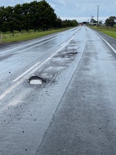 The same road pictured nearly two years later in September 2024. Picture: Alan Parker