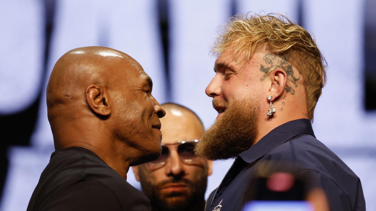Tyson will fight Jake Paul in July. (Photo by Sarah Stier/Getty Images for Netflix)
