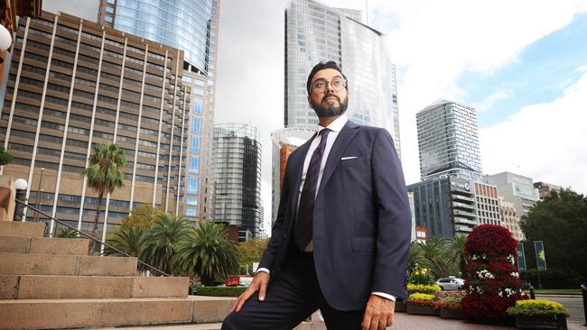 Aftab Malik, Australia’s Special Envoy to Combat Islamophobia. ‘Our leaders should stand united in condemning these prejudices and take meaningful action to dismantle them.’ Picture: John Feder/The Australian
