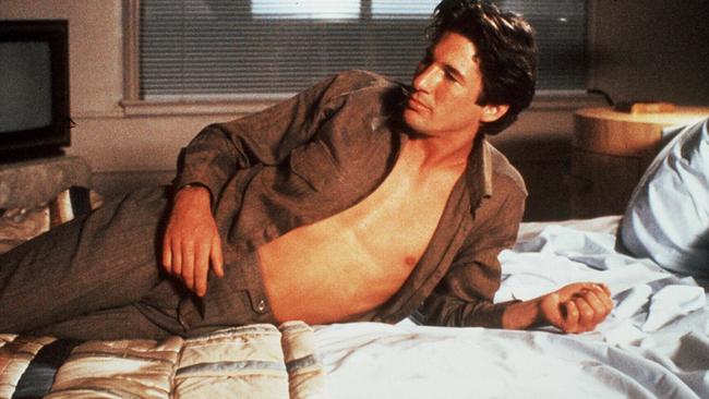 Gere had a brief full frontal scene in this early role. Picture: Supplied