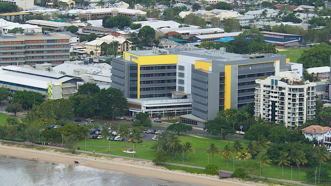 The Cairns Hospital from the air. Picture: Supplied