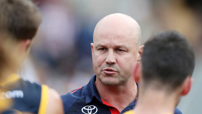 Matthew Nicks has Covid and won’t coach the Crows against Carlton on Sunday. Picture: Getty Images