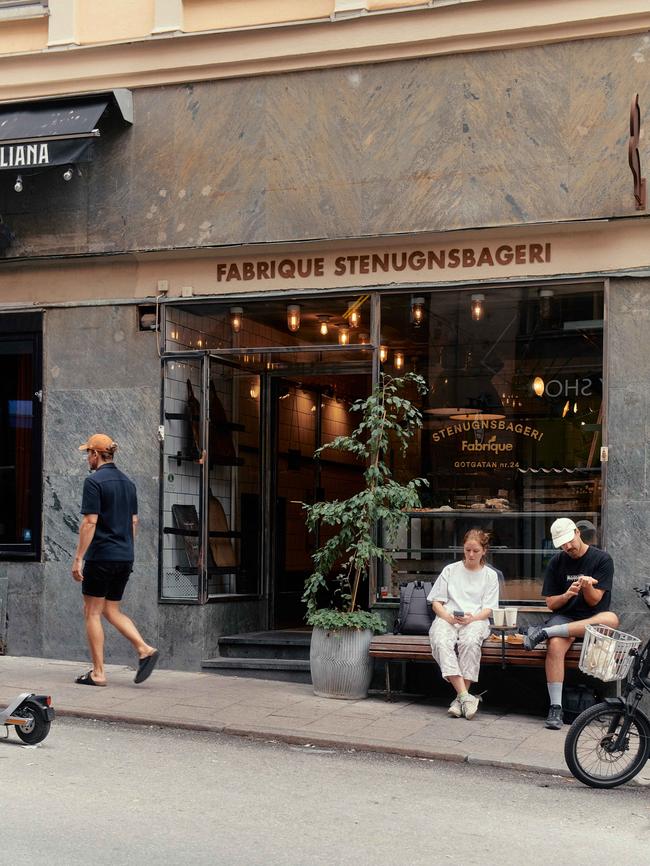 Fabrique Stenugnsbageri café-bakery in Stockholm, Sweden. Picture: Lauren Bamford