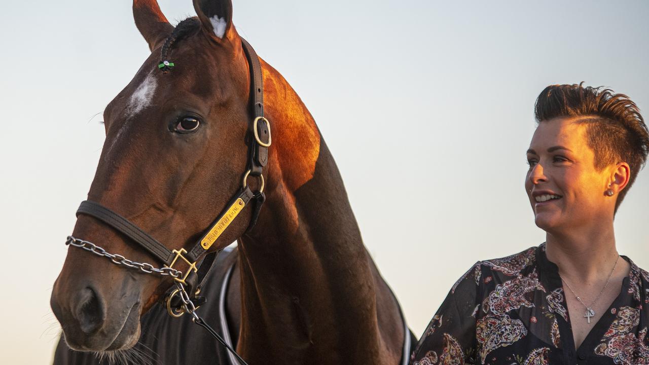 Harness trainer Emma Stewart. Picture: Ashlea Brennan