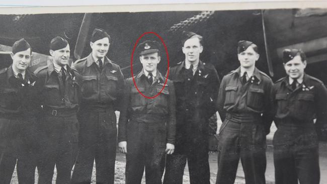 Laurie Larmer was a bomber pilot for the Royal Australian Air Force in the Second World War. Picture: St Patrick's College Ballarat.