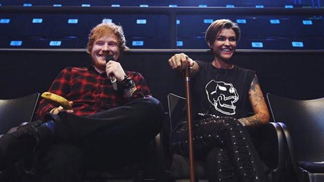 This year’s MTV EMAs co-hosts Ed Sheeran and Ruby Rose gearing up for a massive night.