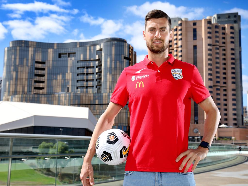 Tomi Juric is enjoying life back in Adelaide. Picture: NCA NewsWire/Dean Martin
