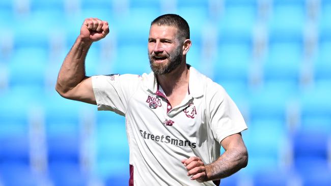 Michael Neser ran through Tasmania with an epic spell in Hobart. (Photo by Steve Bell/Getty Images)