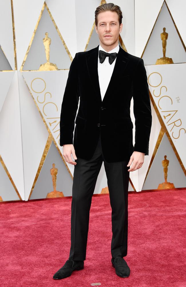 Luke Bracey attends the 89th Annual Academy Awards. Picture: Frazer Harrison/Getty Images