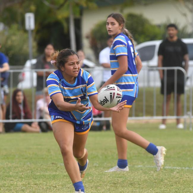 Women's game between Kirwan High and St Margaret Mary's College at Kirwan High. Picture: Evan Morgan