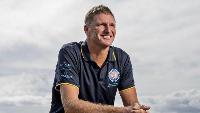 Surf life saving icon Trevor Hendy has spoken out over rumblings to oust him as Surfers Paradise Surf Club president. Picture: Jerad Williams