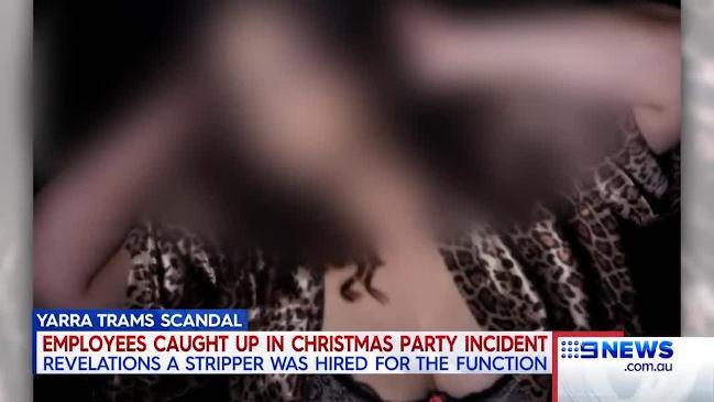 Yarra Trams' Christmas party stripper scandal