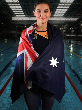 Melissa Wu will captain the Australian diving team in Rio. Picture: Alex Coppel.