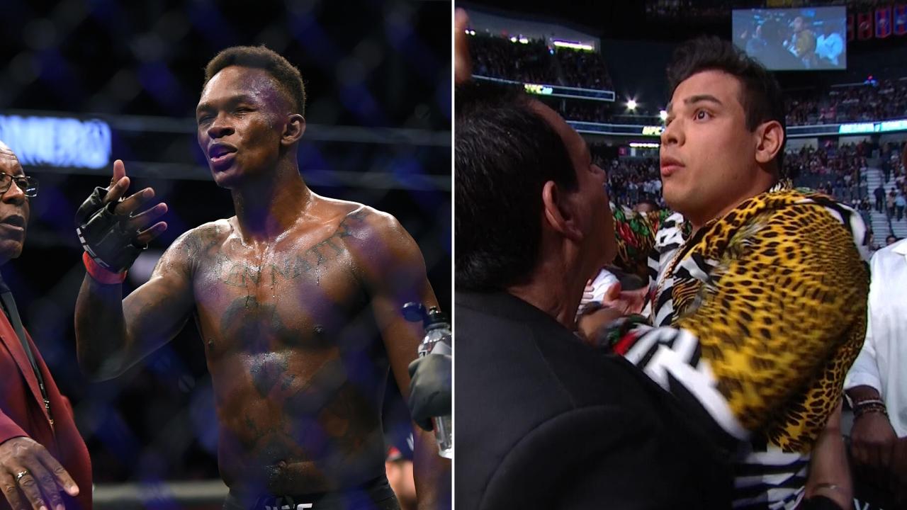 Adesanya and Costa exchanged fighting words.