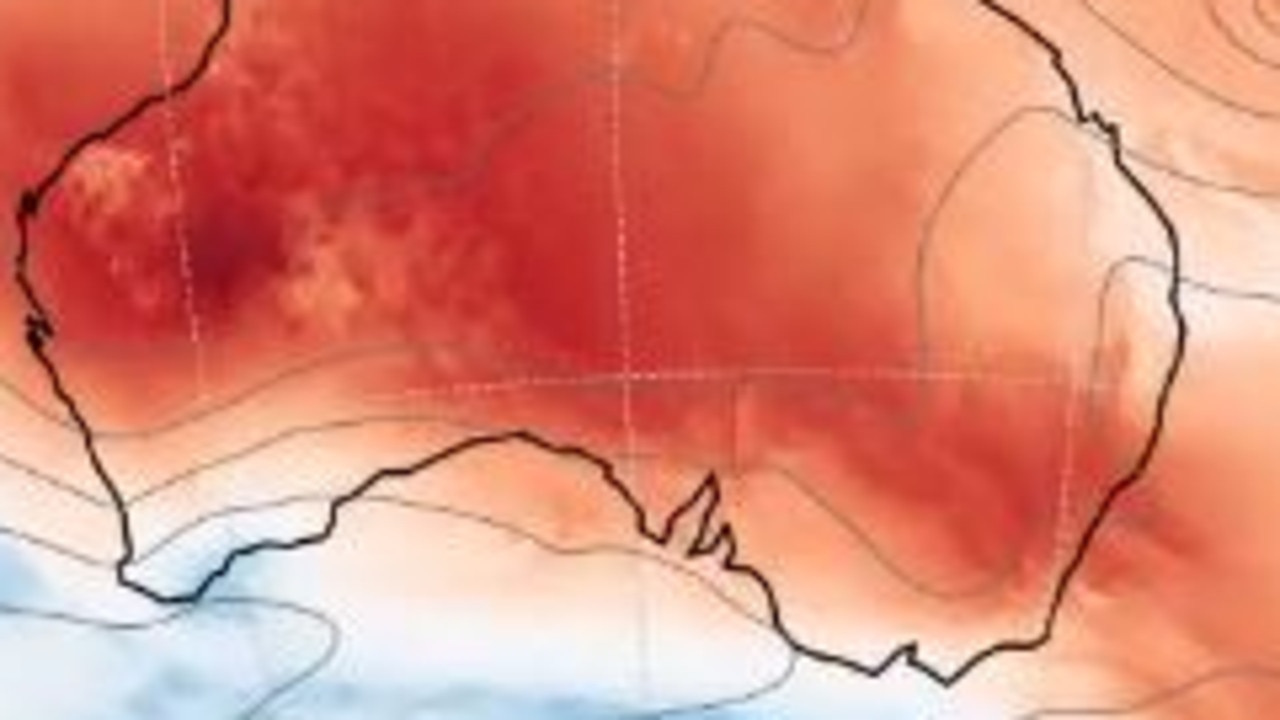 The heatwave will travel across Australia from where it started in WA. Picture: WeatherZone