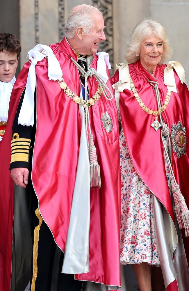 A royal expert said Charles and Camilla’s appearance showed Harry was not “on their radar”. Picture: Chris Jackson/Getty Images