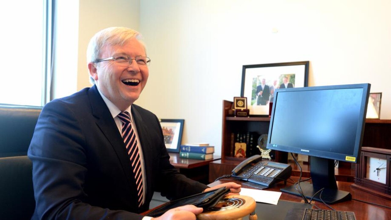 Before Kevin Rudd rolled his old number two and became our second Prime Minister of 2013.