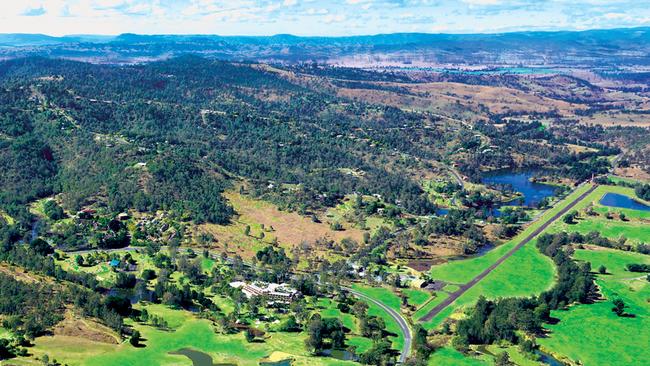 The Kooralbyn Valley resort even has its own airstrip.