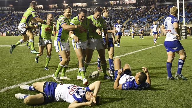 Joey Leilua scored the winner in the final seconds. Photo by Brett Hemmings/Getty Images.