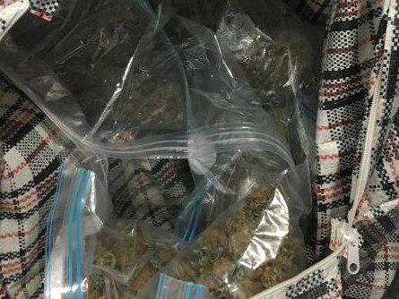 Drugs seized on the raids in the Illawarra, Bankstown and Punchbowl. Picture: NSW Police.