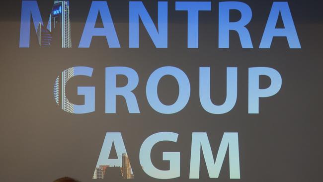 Mantra Group held its AGM yesterday (AAP Image/Claudia Baxter