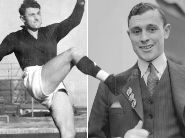 New audio of triple-Brownlow medallist Haydn Bunton Snr has emerged.