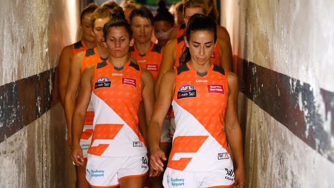 The future of the GWS AFLW team is bright as more girls take up the sport.