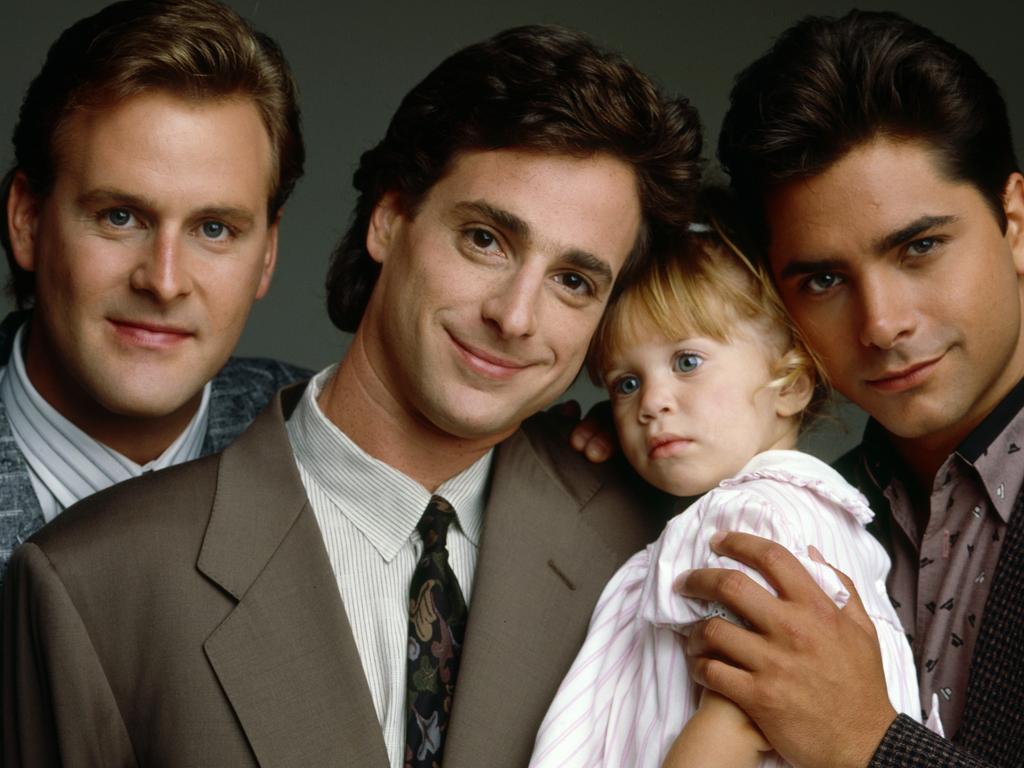 Stamos became “brothers” with his castmates Coulier and Saget. Picture: ABC Photo Archives/ABC via Getty Images