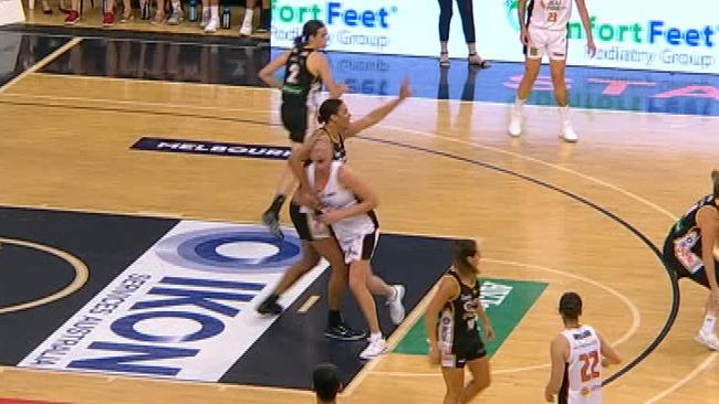 Liz Cambage's hit on Suzy Batkovic is being looked at by the WNBL MVP.