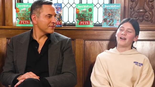 Part 2 of David Walliams' EXCLUSIVE interview with Kids News cub reporters