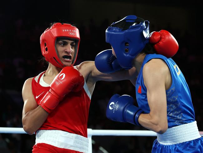 The Algerian defeated China’s Yang Liu in women’s welterweight (66kg) final