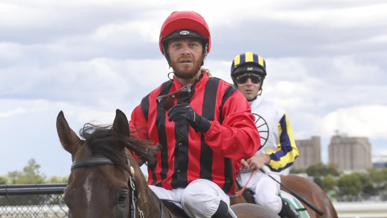 Jake Pracey-Holmes looks a great chance in the Jockey Challenge. Picture: Bradley Photos