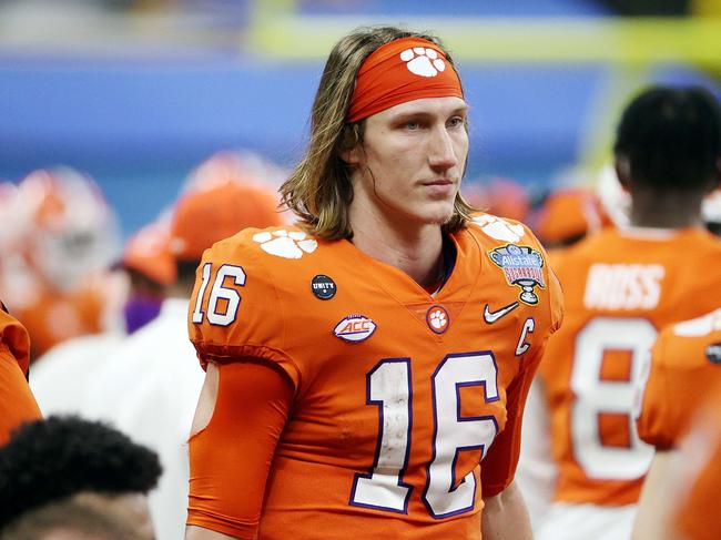 Trevor Lawrence of the Clemson Tigers.