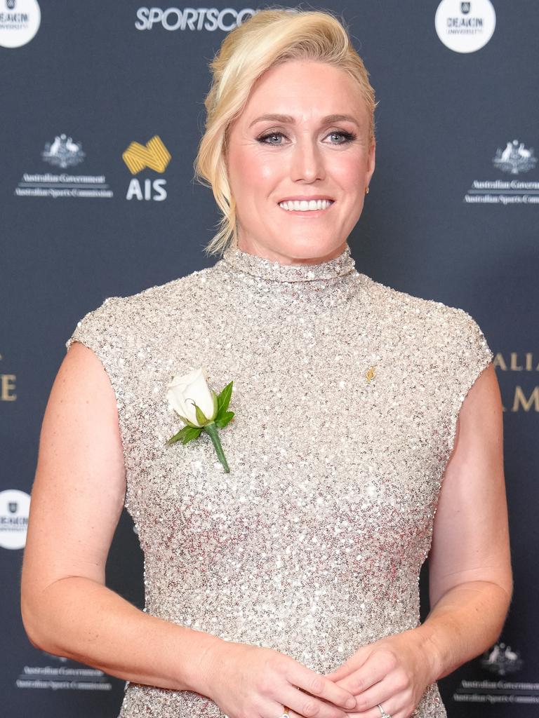 Sally Pearson was inducted to the Hall of Fame. (Photo by Asanka Ratnayake/Getty Images)