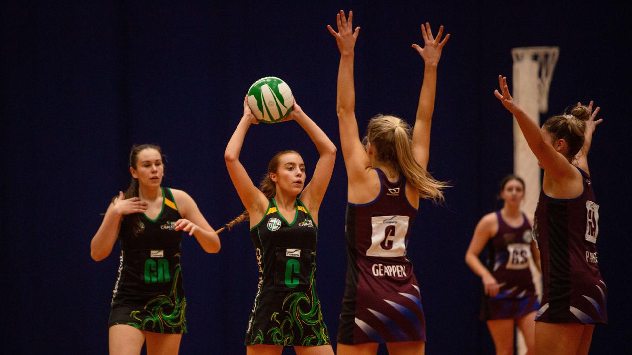 F45 Cavaliers centre, captain and MVP Ava Lockwood-Roden was instrumental in her team's narrow win over Cripps. Picture: PATRICK GEE/SUPPLIED