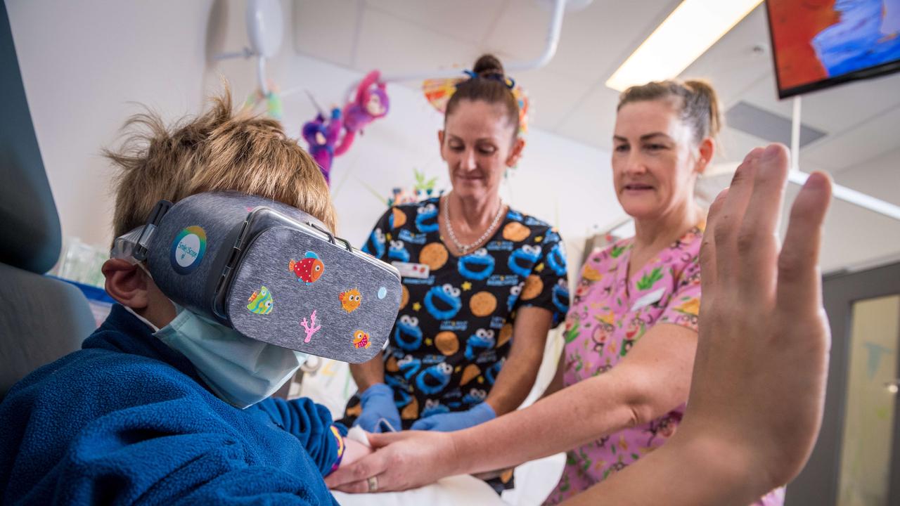 VR Technology Helps Pain, Anxiety For Children In Hospital | Herald Sun