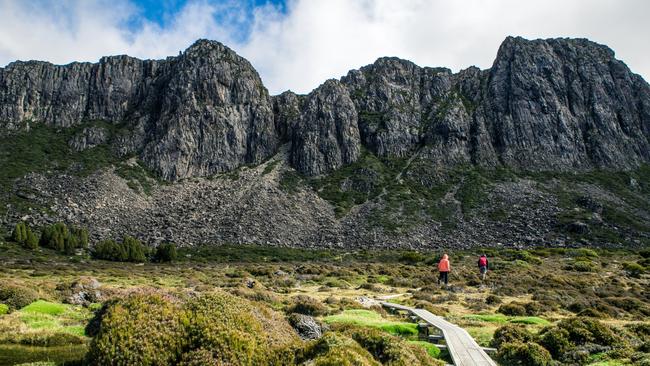 Trekking in the Walls of Jerusalem National Park. Picture: Oksana Simakina