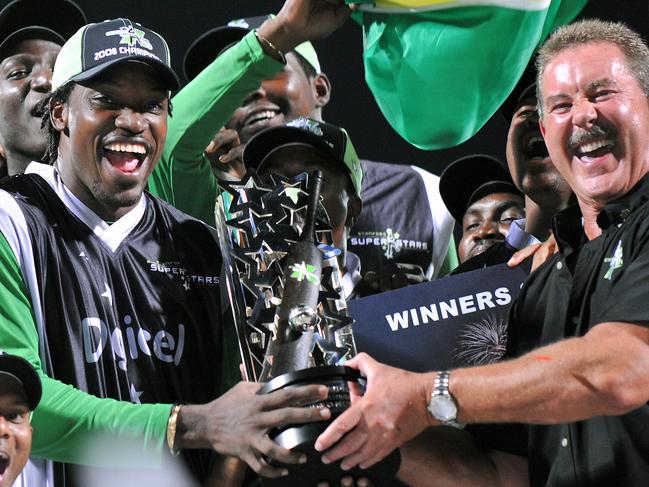 Allen Stanford’s investment into cricket in the USA was mired in embarrassment for cricket authorities. Picture: AFP PHOTO/Jewel SAMAD