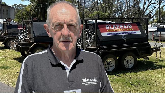 BlazeAid campsite co-ordinator Gary Lawrence is gearing up with volunteers to continue to help farmers recover from the 2022 floods.