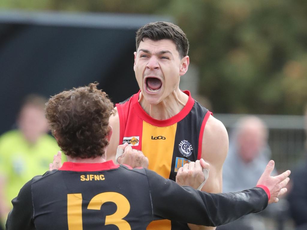 Paddy De Grandi was a prolific goalkicker for the Joeys last season. Picture: Mark Wilson