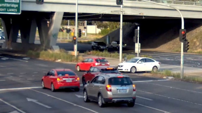 Government red light footage. Picture: Supplied