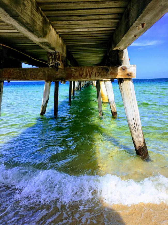 The Tumby Bay jetty. Picture: Paul Starick