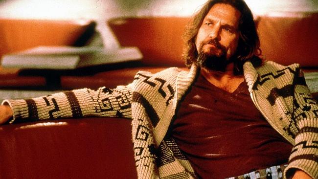  Actor Jeff Bridges in 1998 film "The Big Lebowski". Bridges/Actor 