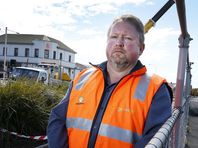 TasRail Chief Executive Officer Steven Dietrich in Devonport in 2018. PICTURE CHRIS KIDD