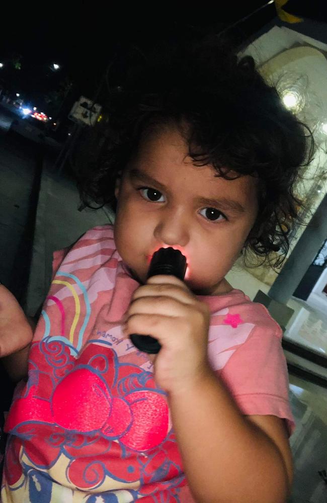 Mexican Wilbert Alonzo Canto posted photos of Whitsunday woman Tahnee Shanks's daughter Adelynn to find her parents. The photos went viral and helped connect the Shanks family to the little girl. Her parents are still missing. Picture: Contributed